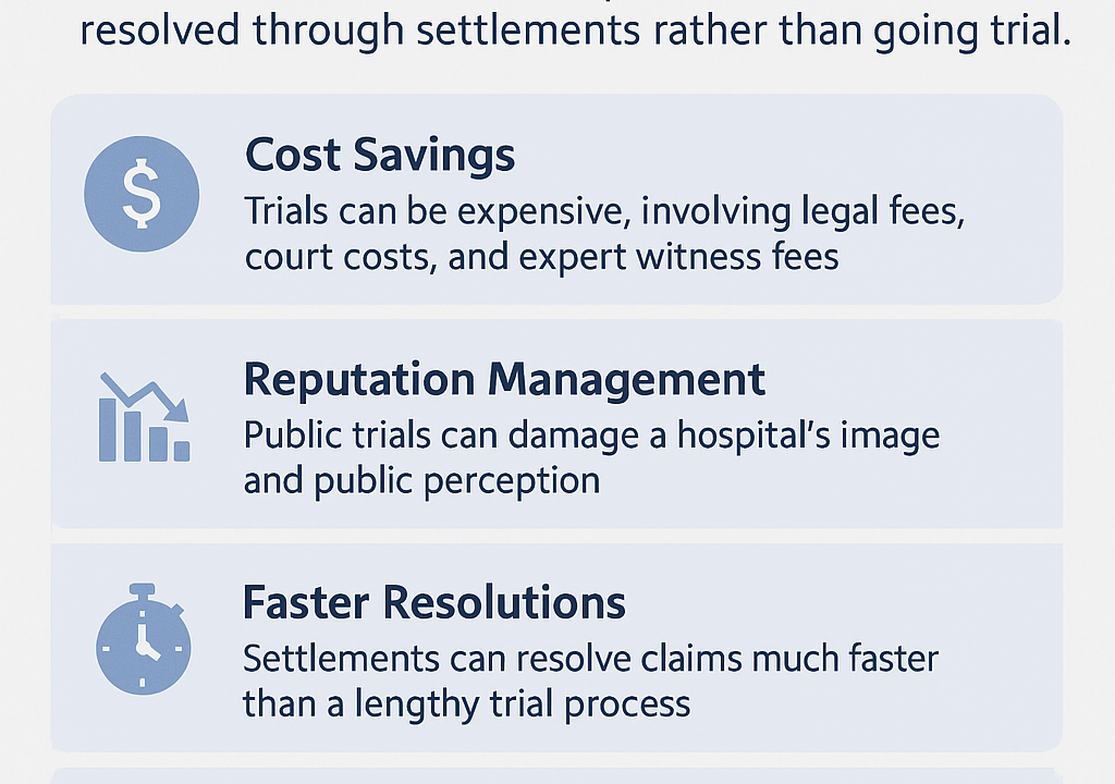 Do Hospitals Settle Medical Malpractice Claims Out of Court?